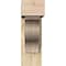 Ekena Millwork Funston Block Rough Sawn Bracket w/ Offset Brace, Douglas Fir, 6"W x 18"D x 18"H BKT0604X18X18FST05RDF - alternate 2